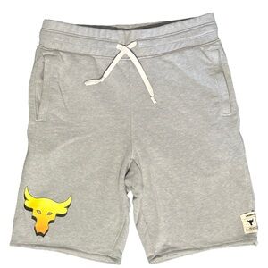 Under Armour Gray Apparel with Bull and Logo Patch